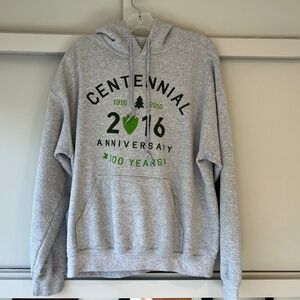 Officially Licensed 2016 National Park Service Centennial Hoodie Sweatshirt L